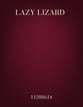 Lazy Lizard piano sheet music cover